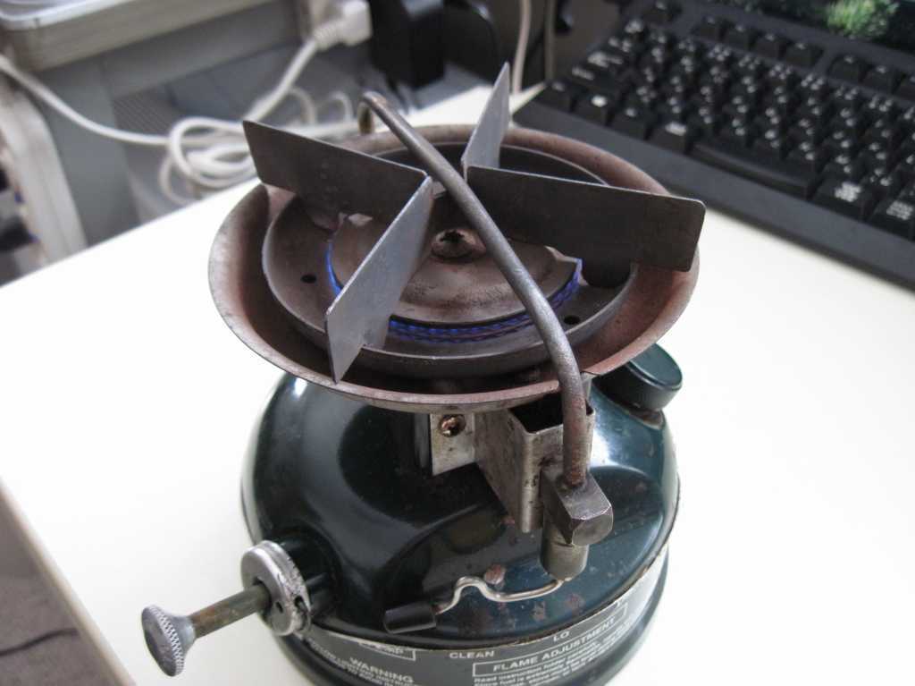 2回めのメンテナンス 「COLMAN MODEL 508 STOVE」: お遊び 忘備